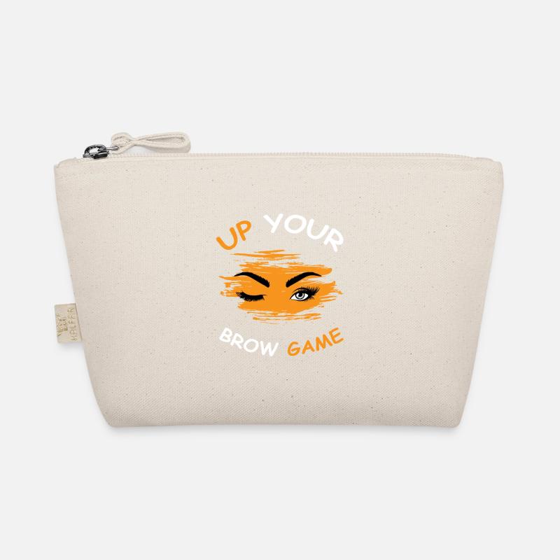 Brow game microblading technician. Gift Organic Pouch