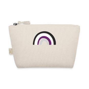 Flag - LGBTQIA Rainbow Demisexual - Organic Pouch - nature - Front
