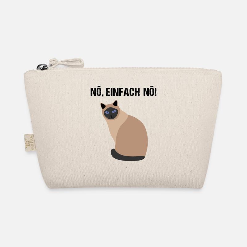 Katze Nö Einfach Nö Lustiger Spruch Geschenk Bio-Täschchen