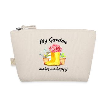 Garten Spruch Gärtner Hobbygärtner Geschenkidee - Bio-Täschchen - Natur - Vorne