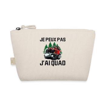 Je Peux Pas J'ai Quad - Trousse biologique - nature - Devant