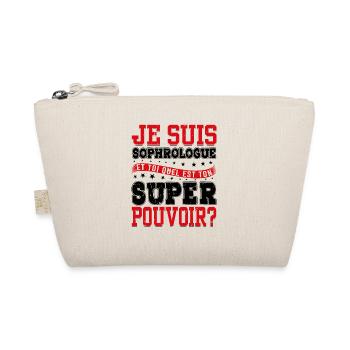 Je Suis Sophrologue Quel Est Ton Super Pouvoir - Trousse biologique - nature - Devant