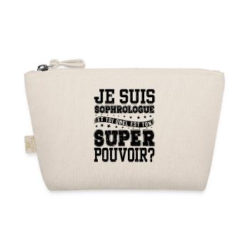 Je Suis Sophrologue Quel Est Ton Super Pouvoir - Trousse biologique - nature - Devant