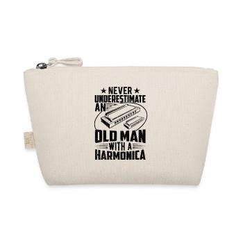 Vieil Homme Avec Un Harmonica - Trousse biologique - nature - Devant
