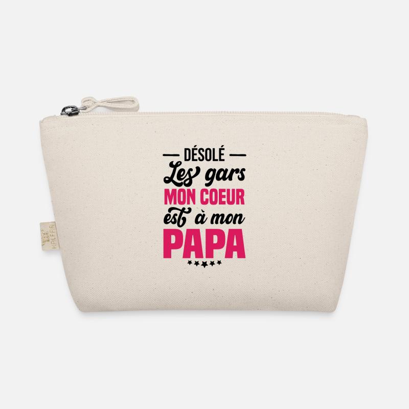 Désolé Les Gars Mon Coeur Est À Mon Papa Trousse biologique