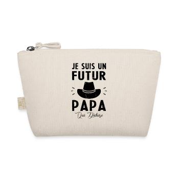Je suis un futur papa qui déchire - Trousse biologique - nature - Devant
