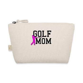 golf mom - Organic Pouch - nature - Front