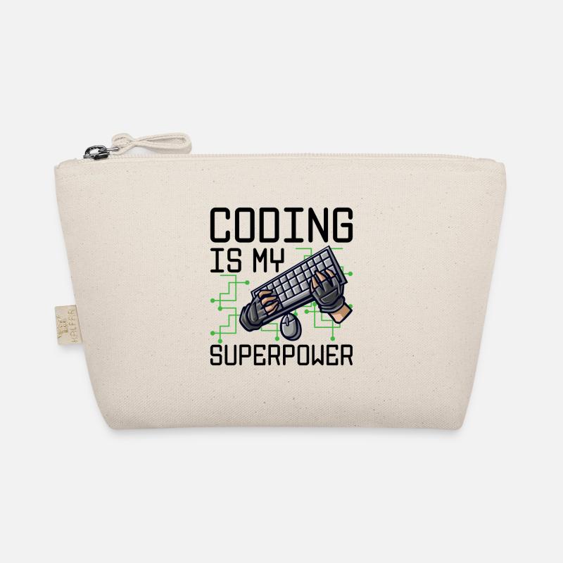 Coding Is My Superpower Programming Coder Computer Bio-Täschchen