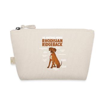Rhodesian Ridgeback Anatomie Hundehalter Gassi - Bio-Täschchen - Natur - Vorne