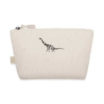 Brachiosaurus Dinosaurs - Organic Pouch - nature - Front