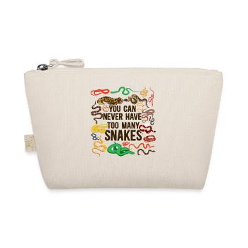 Snake Serpent You Can Never Have - Organic Pouch - nature - Front