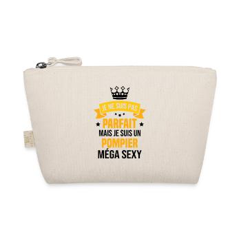 Je suis un pompier méga sexy, Cadeau pompier - Trousse biologique - nature - Devant