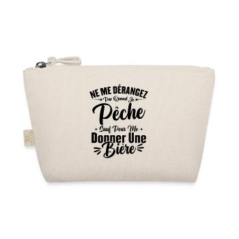 Ne me dérangez pas quand je pêche Humour cadeau - Trousse biologique - nature - Devant