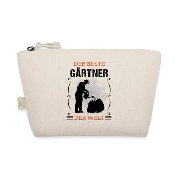 Gärtner Beruf Gartenbau Gartenarbeit Geschenk - Bio-Täschchen - Natur - Vorne