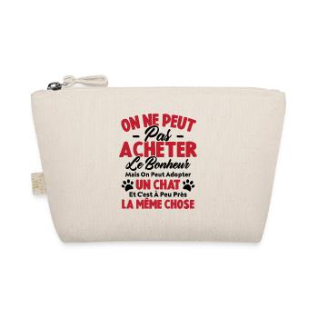 On peut adopter un chat Humour Cadeau - Trousse biologique - nature - Devant
