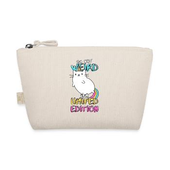 Kittycorn Cartoon Einhorn-Katze - Limited Edition - Bio-Täschchen - Natur - Vorne
