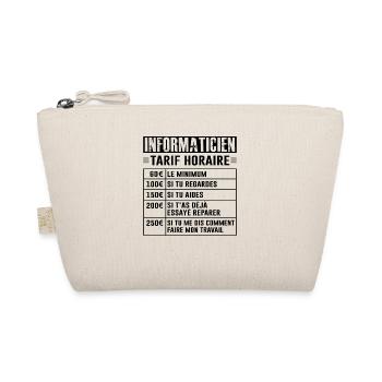 Tarif Horaire D'un Informaticien - Trousse biologique - nature - Devant