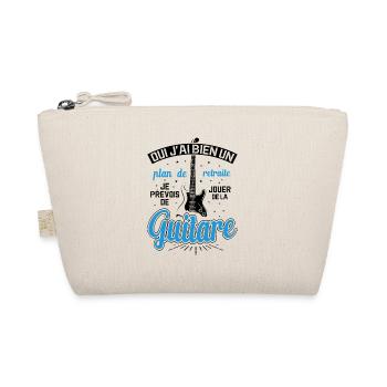 Mon Plan De Retraite C'est Jouer De Guitare - Trousse biologique - nature - Devant