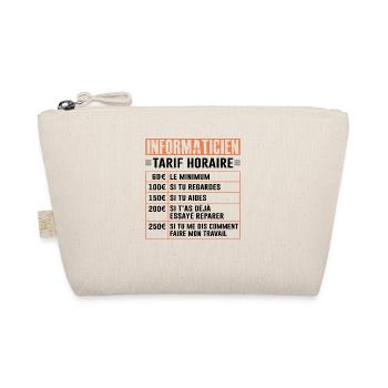 Tarif Horaire D'un Informaticien - Trousse biologique - nature - Devant
