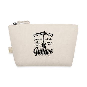 Mon Plan De Retraite C'est Jouer De Guitare - Trousse biologique - nature - Devant