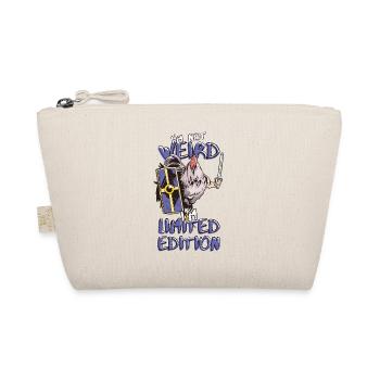 Cartoon Chicken Knight - Limited Edition - Saying - Organic Pouch - nature - Front