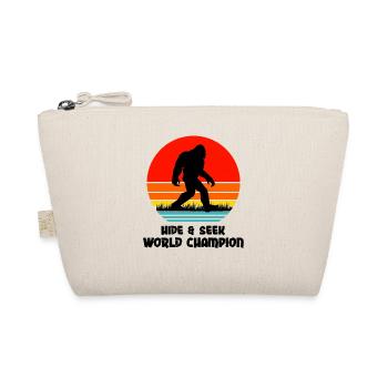 World Big Foot Hide and Seek - Organic Pouch - nature - Front