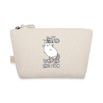 Kittycorn Cartoon Einhorn-Katze - Limited Edition - Bio-Täschchen - Natur - Vorne