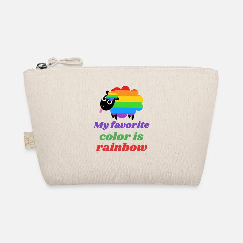 Rainbow Sheep - Ma couleur préférée est l’arc-en-ciel Trousse biologique