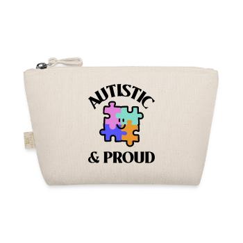 Autistic & Proud - Organic Pouch - nature - Front