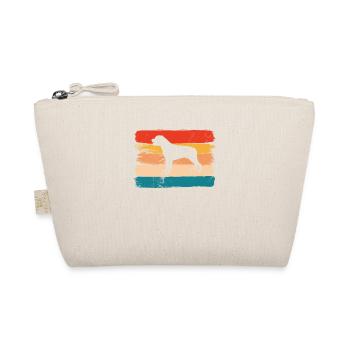 Rottweiler dog lover Retro vintage Gift idea - Bio-Täschchen - Natur - Vorne