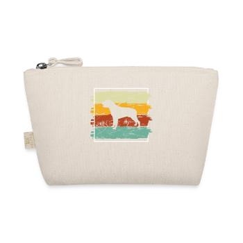 Rottweiler dog lover Retro vintage Gift idea - Bio-Täschchen - Natur - Vorne