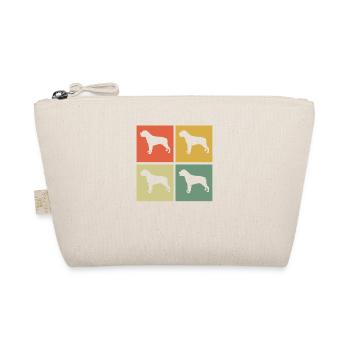 Rottweiler dog lover Retro vintage Gift idea - Bio-Täschchen - Natur - Vorne