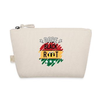Black History Month Registrierter Verhaltenstechniker - Bio-Täschchen - Natur - Vorne
