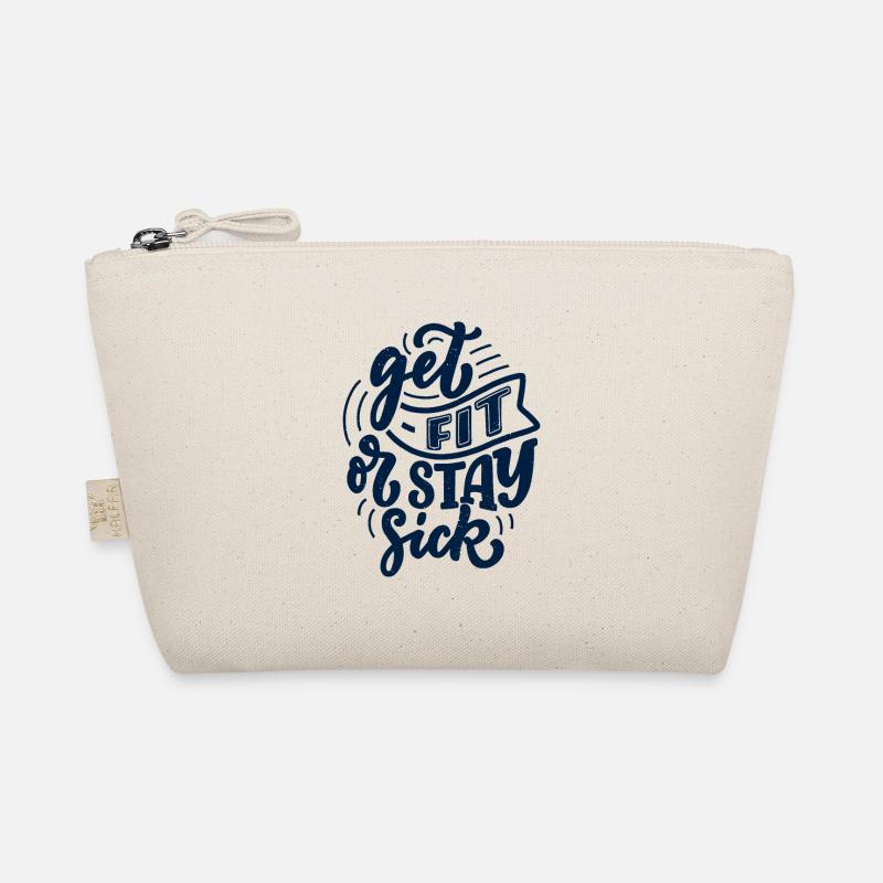 get fit or stay sick Organic Pouch