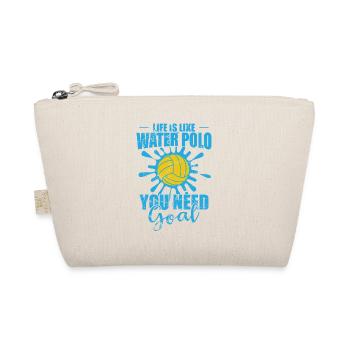 Life is like Waterpolo you need Goal Water polo - Organic Pouch - nature - Front