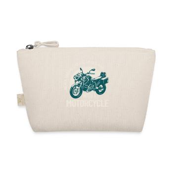 Never Underestimate An Old Man With A Motorcycle B - Organic Pouch - nature - Front