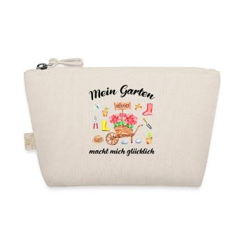 Garten Spruch Gärtner Hobbygärtner Geschenkidee - Bio-Täschchen - Natur - Vorne
