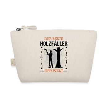 Holzfäller Beruf Ausbildung Forstwirt Geschenk - Bio-Täschchen - Natur - Vorne