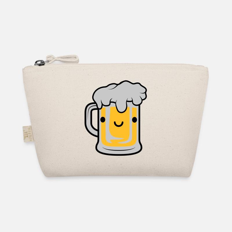 Süßes Bier Gesicht Bio-Täschchen