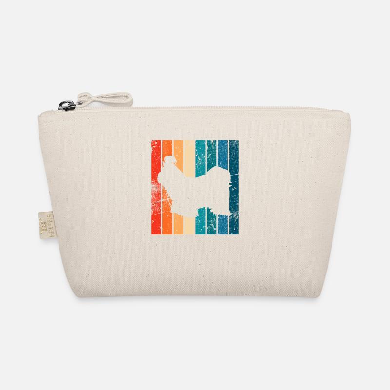 Shih Tzu dog lover Retro vintage Gift idea Bio-Täschchen