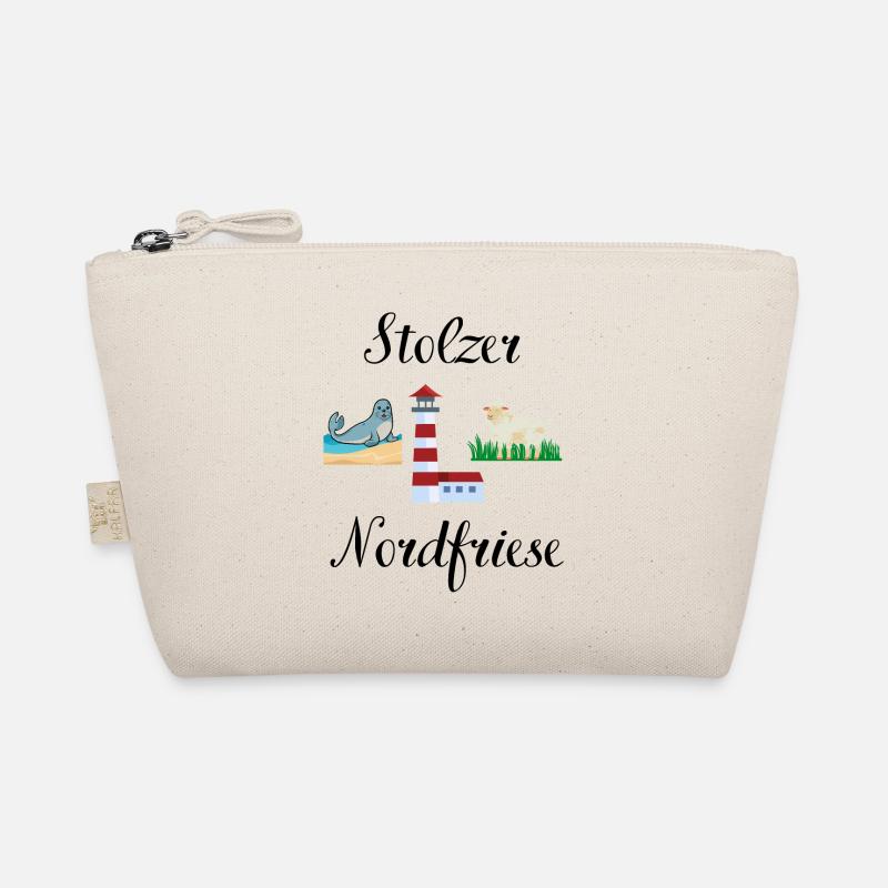 Stolzer Nordfriese - Bio-Täschchen - Natur