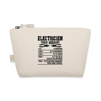 Le Tarif Horaire D'un Électricien - Trousse biologique - nature - Devant