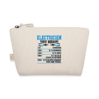 Le Tarif Horaire D'un Électricien - Trousse biologique - nature - Devant