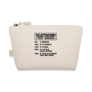 Le Tarif Horaire D'un Électricien - Trousse biologique - nature - Devant