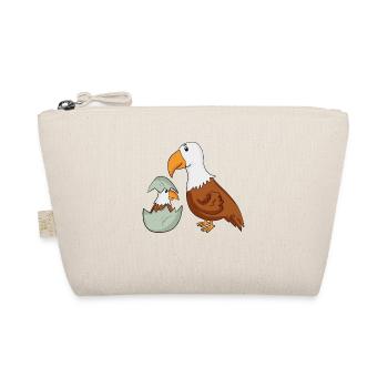 Aigle avec Bébé Aigle - Trousse biologique - nature - Devant