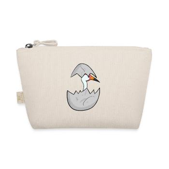 Baby Crane - Organic Pouch - nature - Front