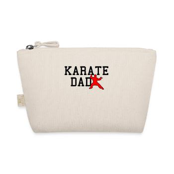 karate dad - Organic Pouch - nature - Front