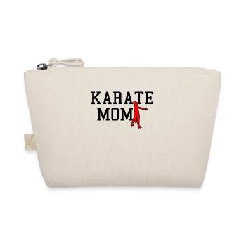 Karate mom - Organic Pouch - nature - Front