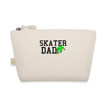 skater dad - Bio-Täschchen - Natur - Vorne