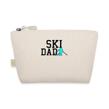 ski dad - Organic Pouch - nature - Front